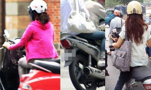 Để tài sản hớ hênh trên xe, nhiều thiếu nữ trở thành đối tượng của bọn trộm cướp. Ảnh minh họa: Internet